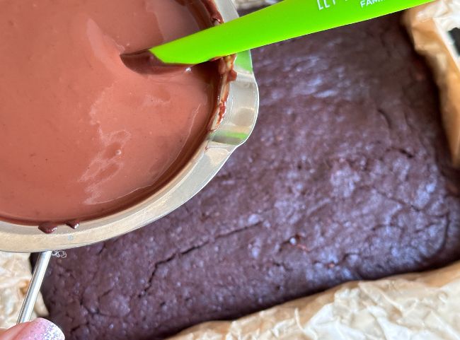 Vegane Brownies Schokoglasur Vegane Brownies Schokoglasur