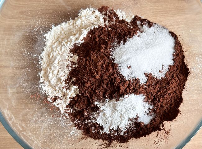 Vegane Brownies Teig Vegane Brownies Teig