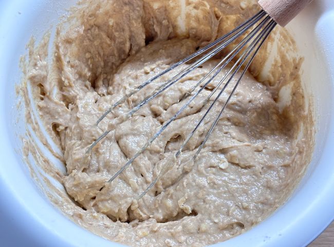 veganes Bananenbrot Teig veganes Bananenbrot Teig