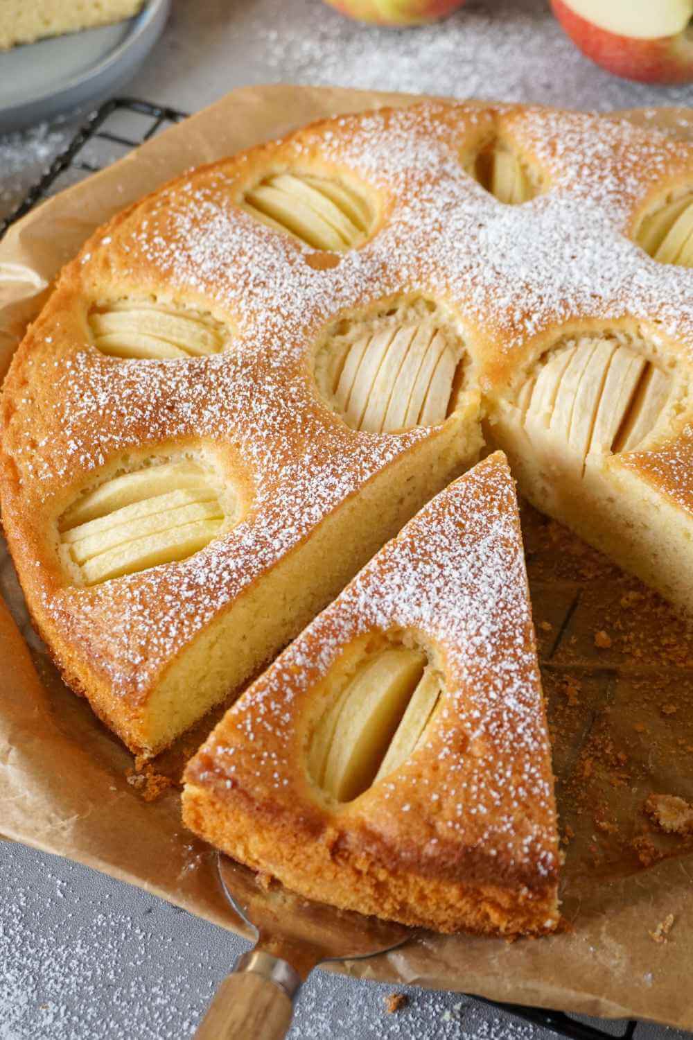 Apfelkuchen – rasend schnelles Rezept Apfelkuchen – rasend schnelles Rezept