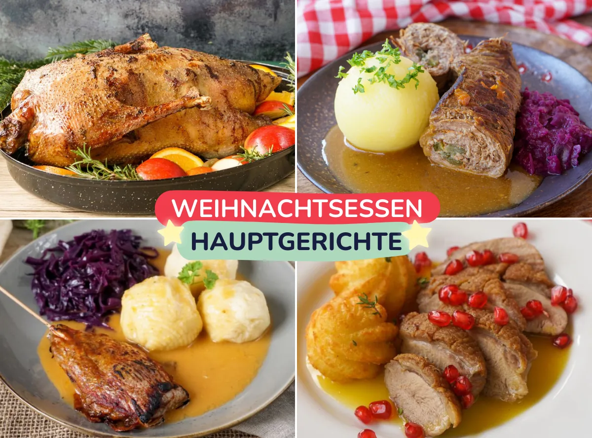 Hauptspeisen f&uuml;r Weihnachten
