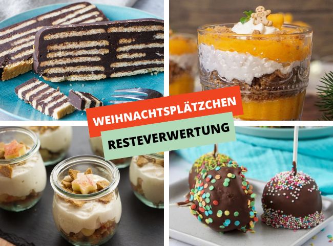 6 Ideen für Resteverwertung Weihnachtsplätzchen