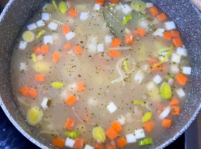 Weiße Bohneneintopf kochen Weiße Bohneneintopf kochen