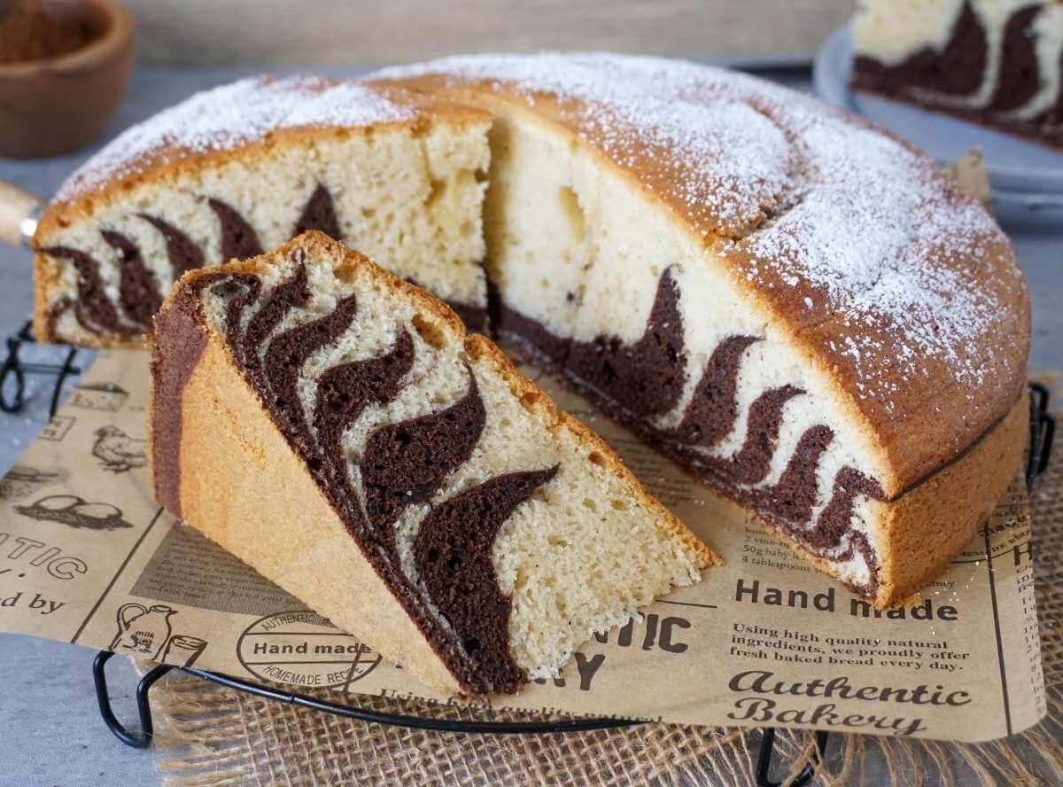 Zebrakuchen – saftig & fluffig | Perfekt für Kinder