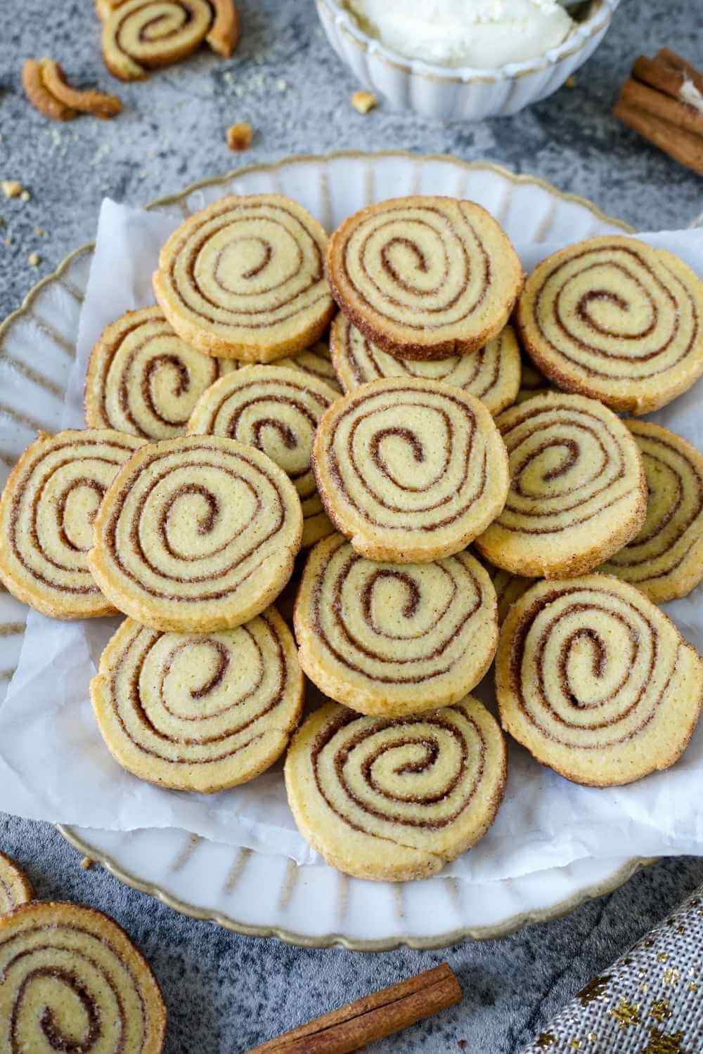 Zimtschnecken-Plätzchen Zimtschnecken-Plätzchen