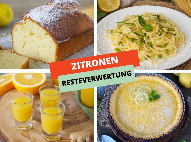 Resteverwertung: Zitrone verwerten Resteverwertung: Zitrone verwerten