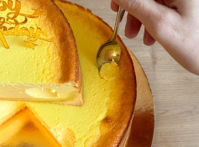 Zubereitung K&auml;sekuchen Kindergeburtstag 5