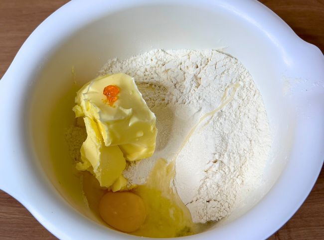 Zubereitung K&auml;sekuchen Kindergeburtstag 1