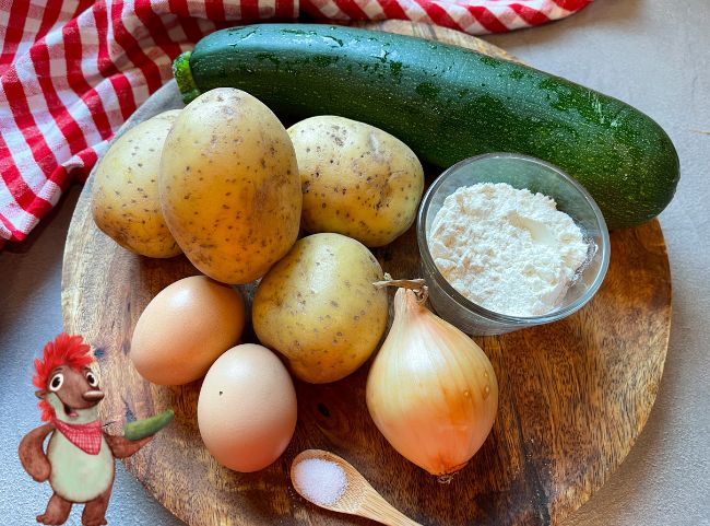 Zucchini Kartoffel Puffer Rezept Zucchini Kartoffel Puffer Rezept