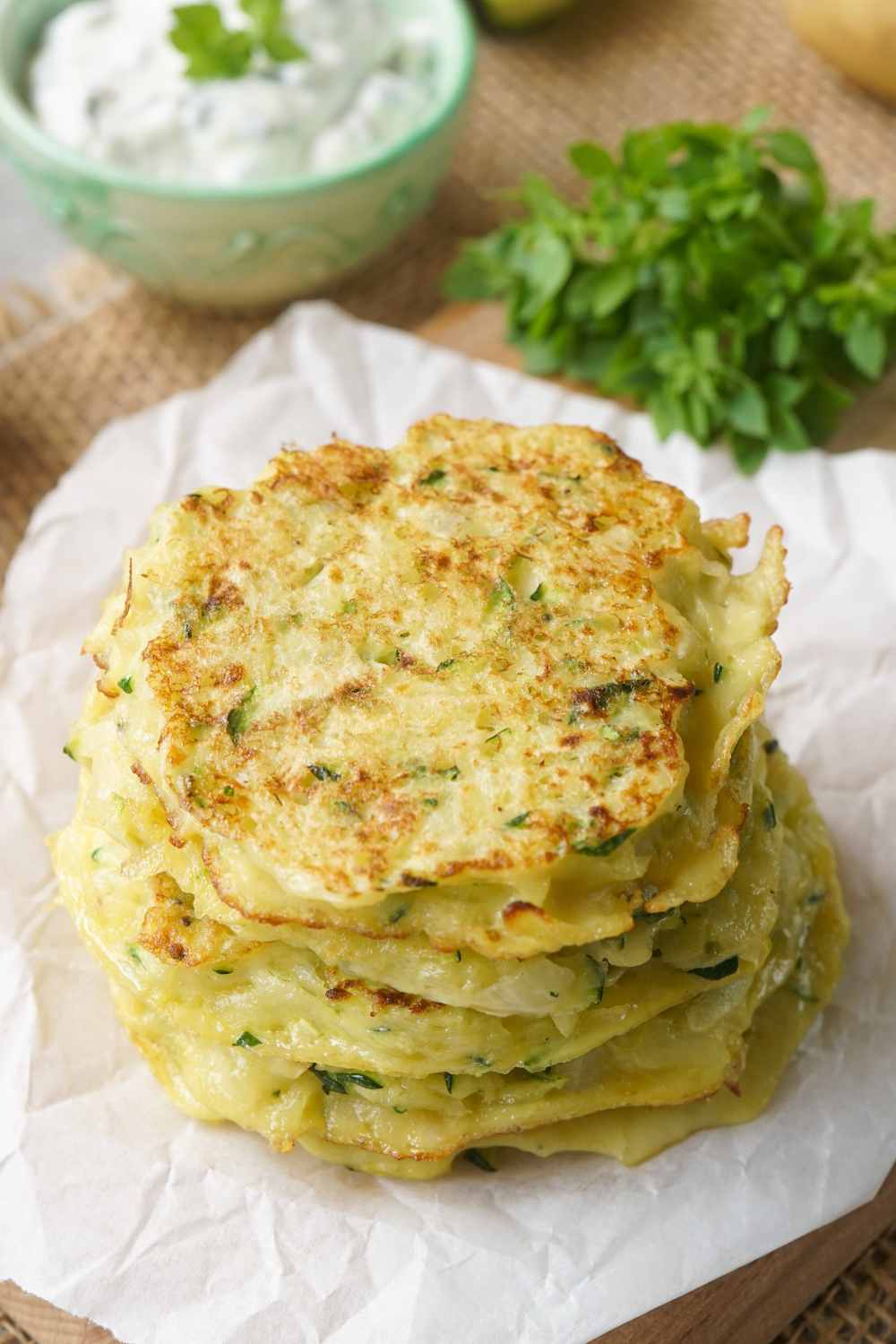 Kartoffel-Zucchini-Puffer Kartoffel-Zucchini-Puffer