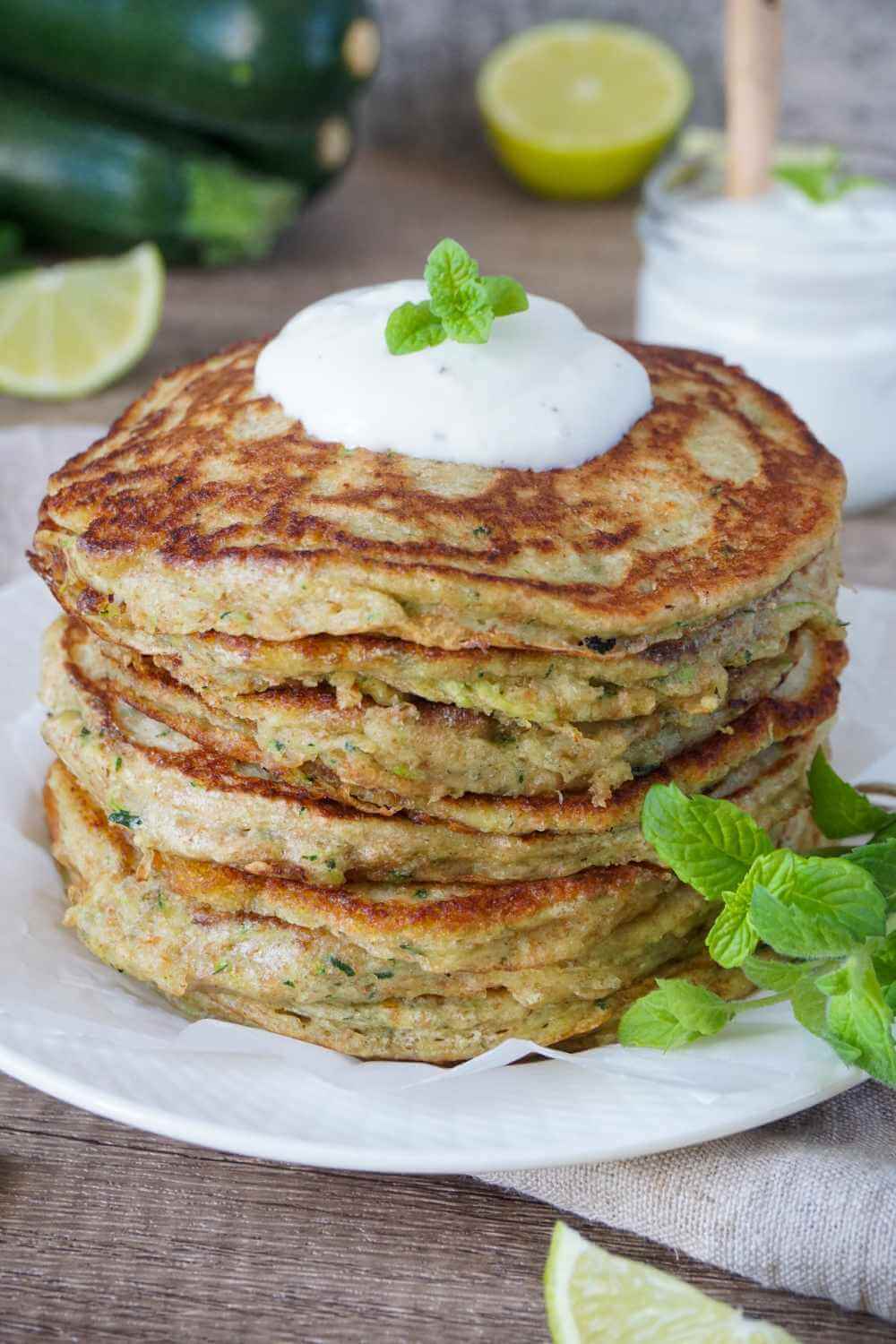 Zucchini Pancakes Zucchini Pancakes