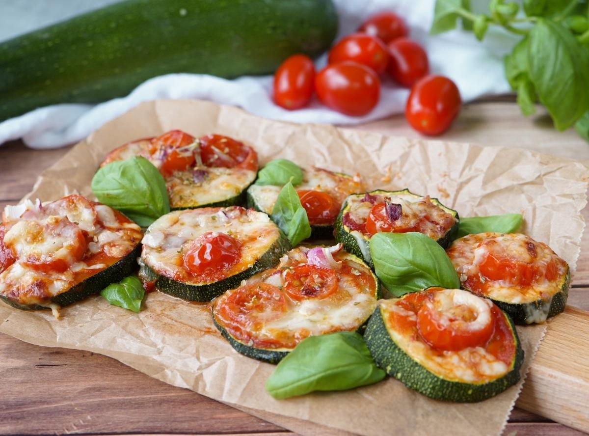 Zucchini Pizza