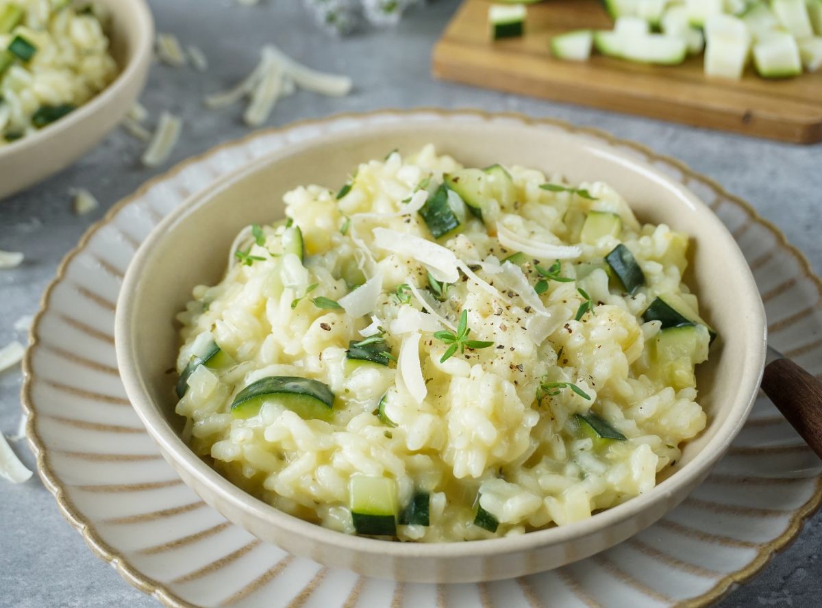 Zucchini Risotto
