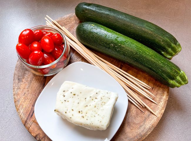 Zucchini Spie&szlig;e mit K&auml;se