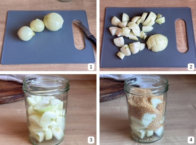 Zwiebelsaft - Zwiebel schneiden Zwiebelsaft - Zwiebel schneiden